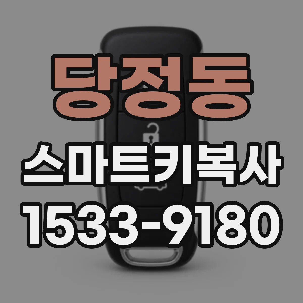 당정동 스마트키복사
