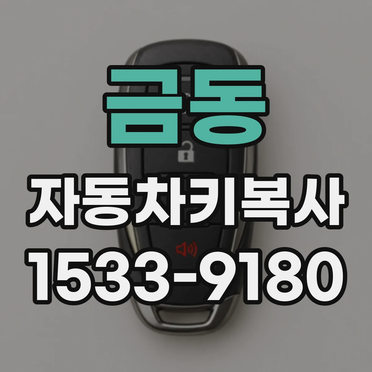 금동 자동차키복사