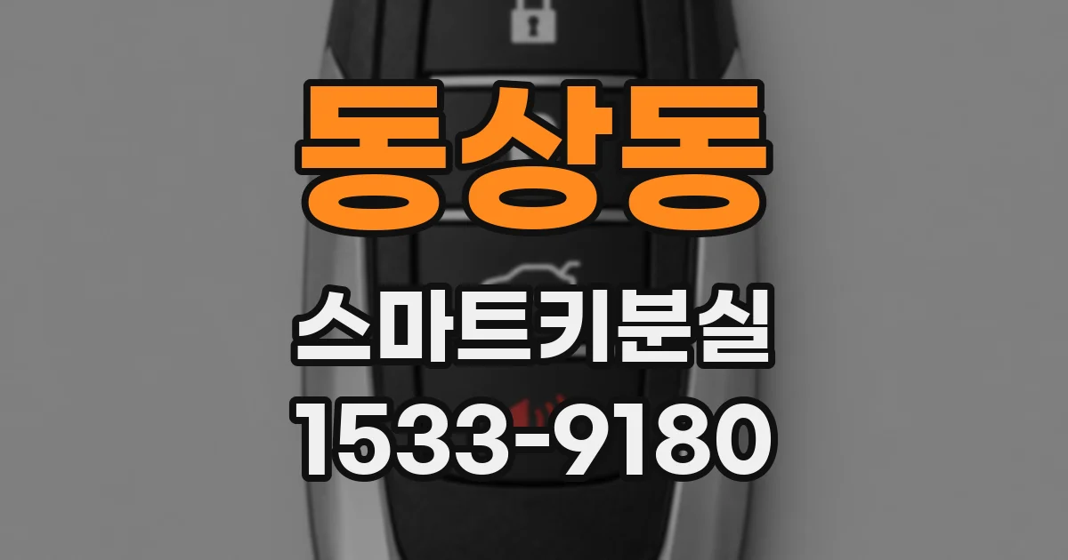 동상동 스마트키분실