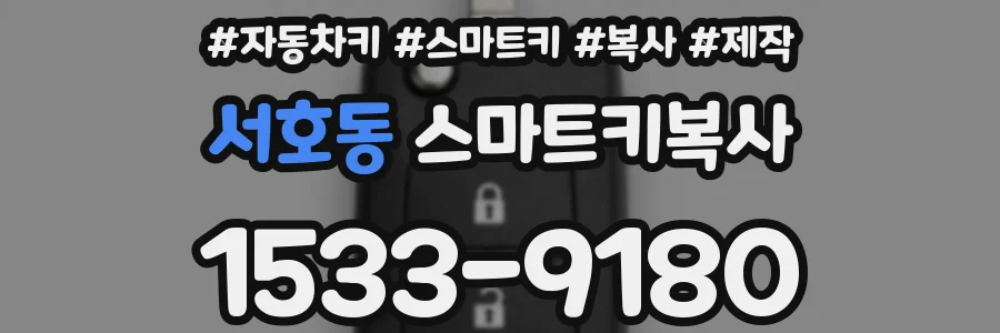 서호동 스마트키복사