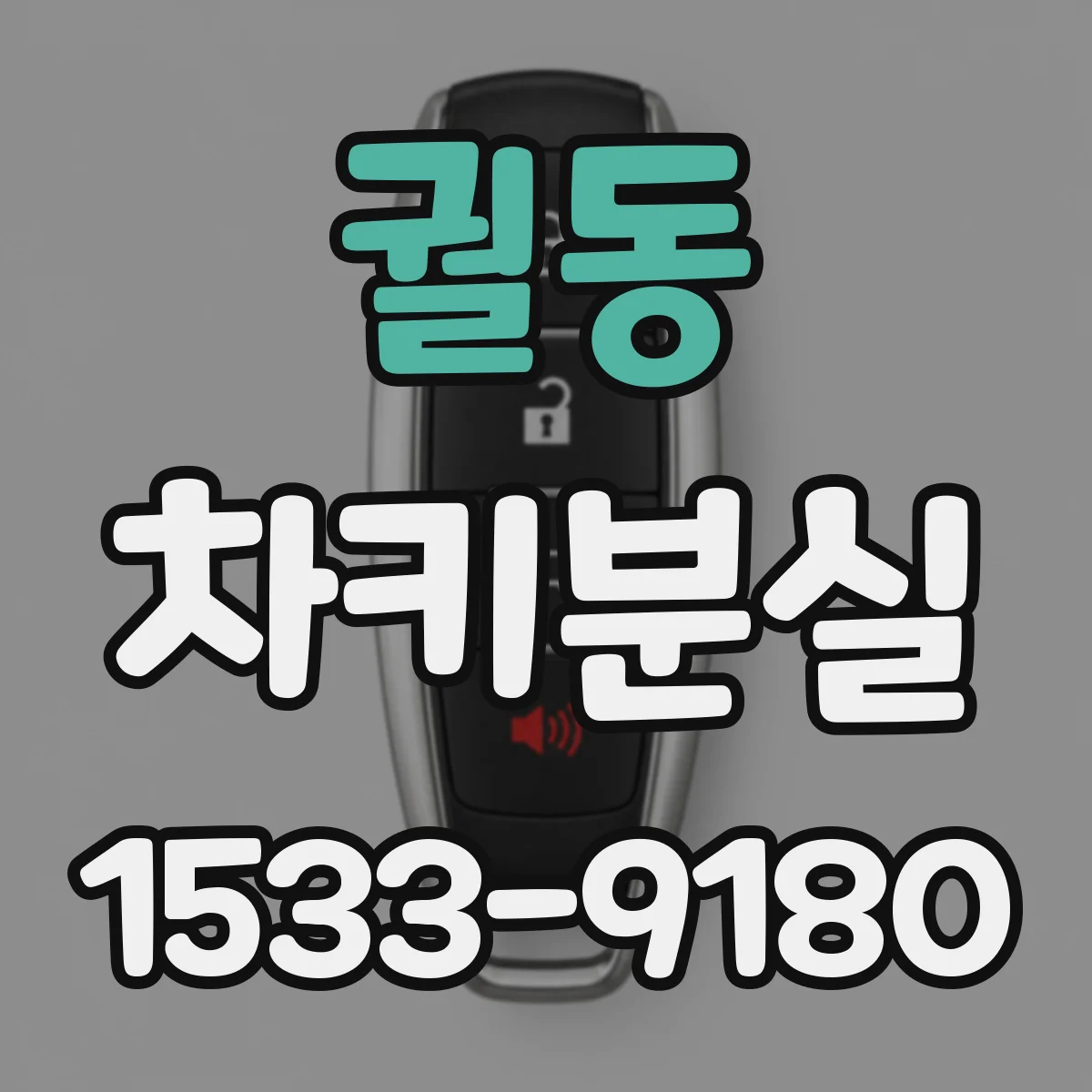 궐동 차키분실