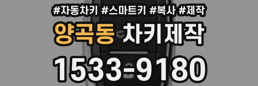 양곡동 차키제작