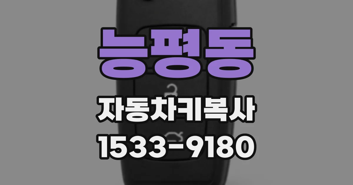 능평동 자동차키복사
