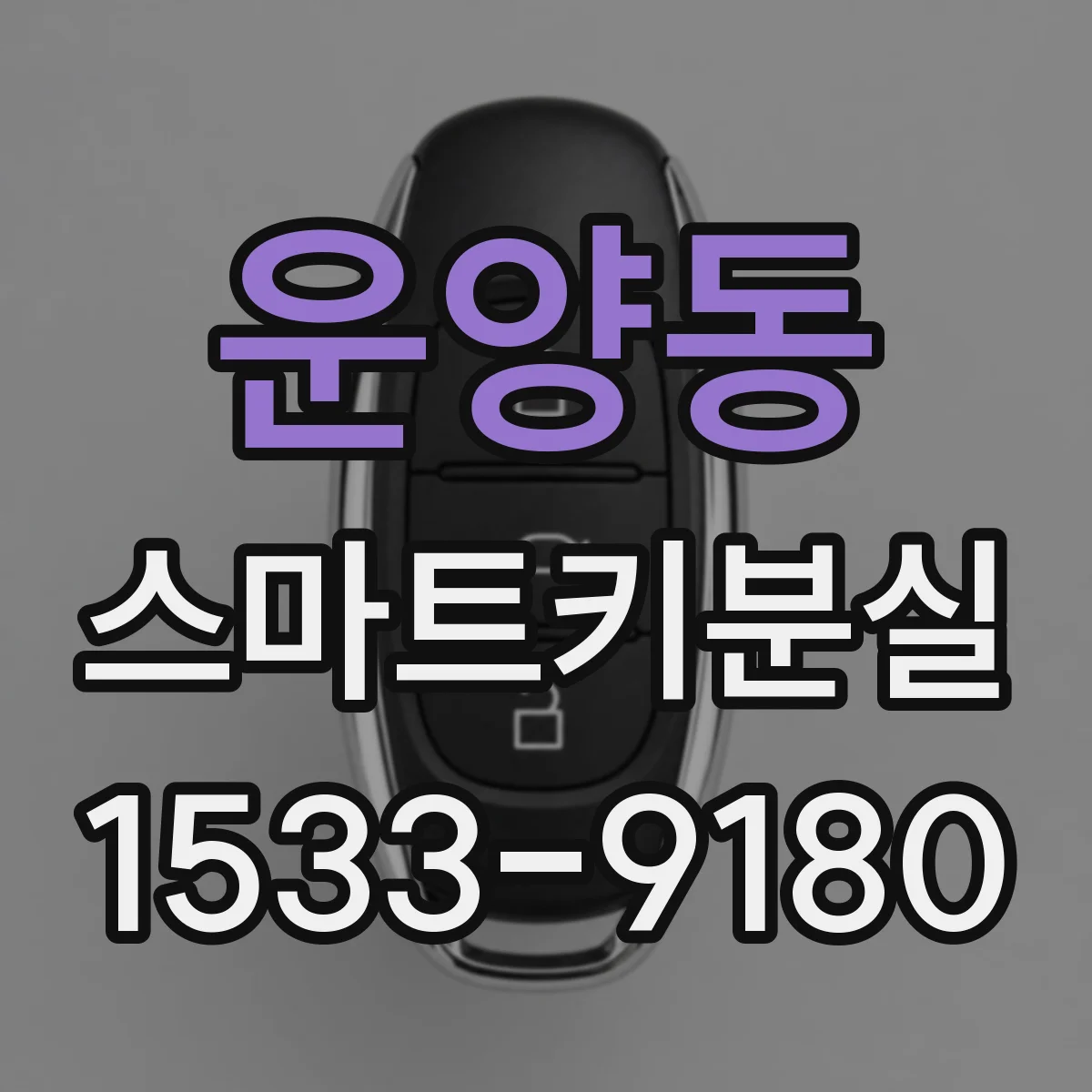 운양동 스마트키분실