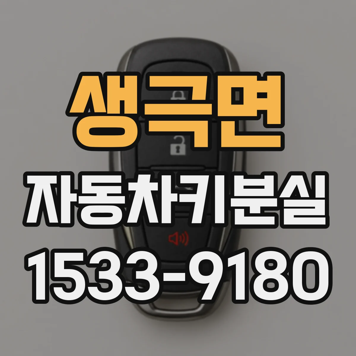 생극면 자동차키분실