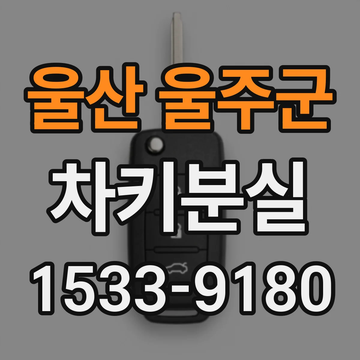 울산 울주군 차키분실