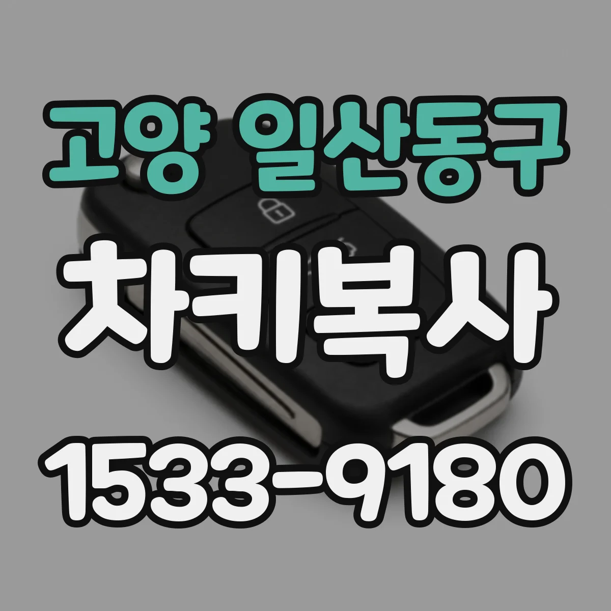 고양 일산동구 차키복사