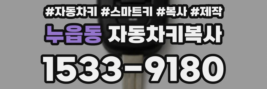 누읍동 자동차키복사