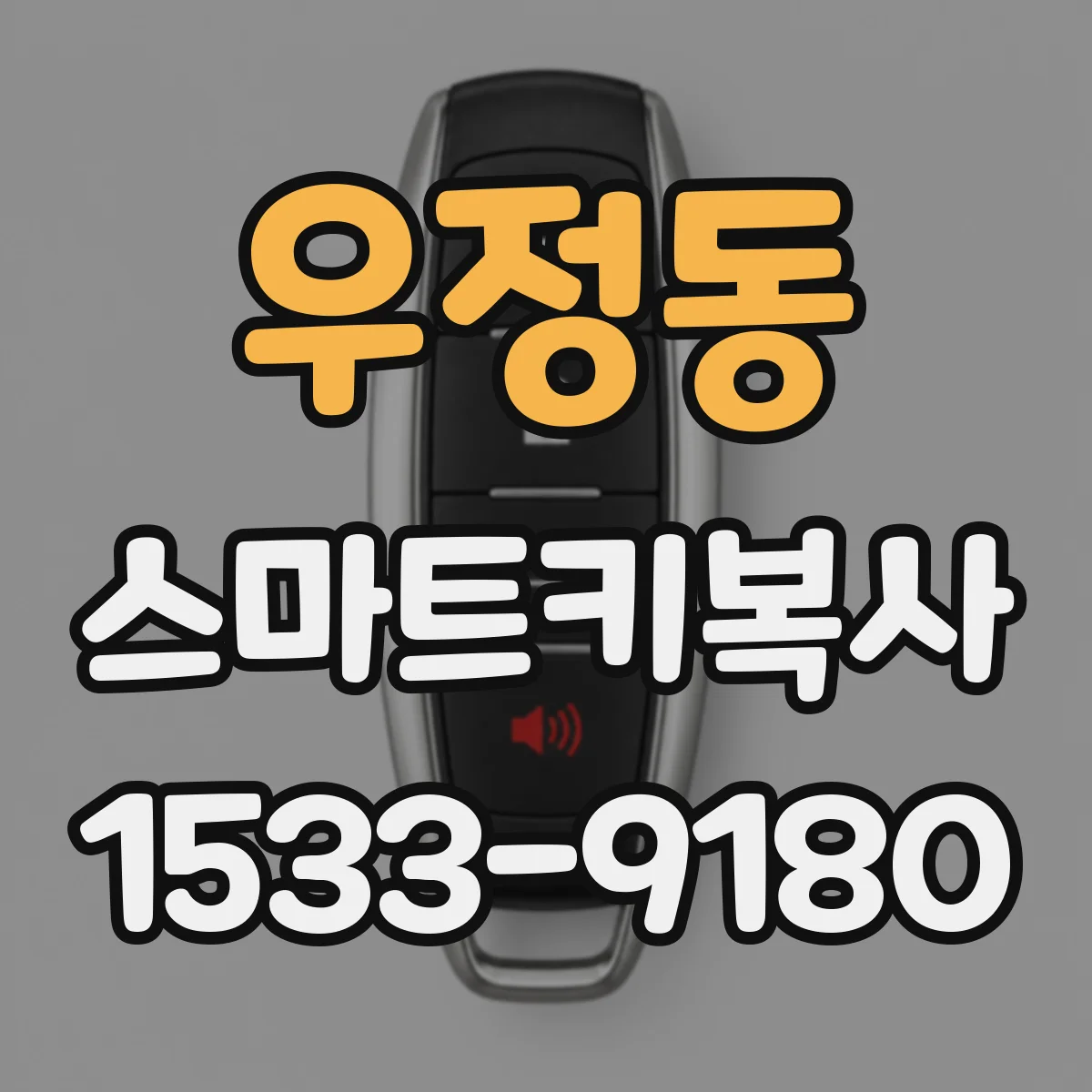 우정동 스마트키복사