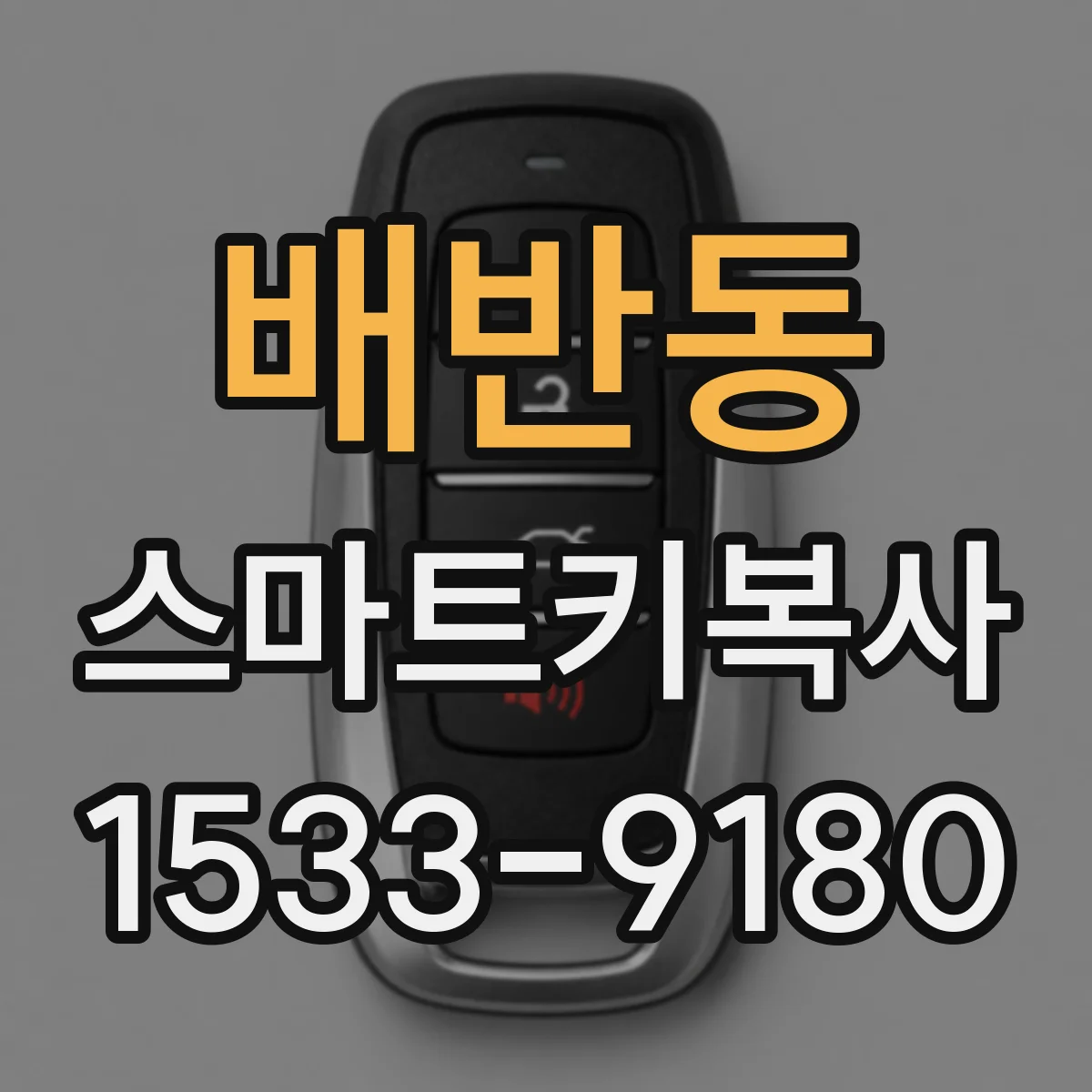배반동 스마트키복사