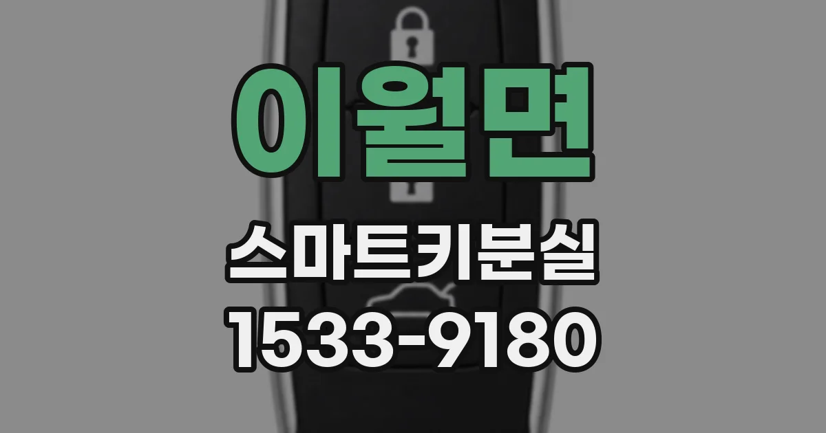 이월면 스마트키분실