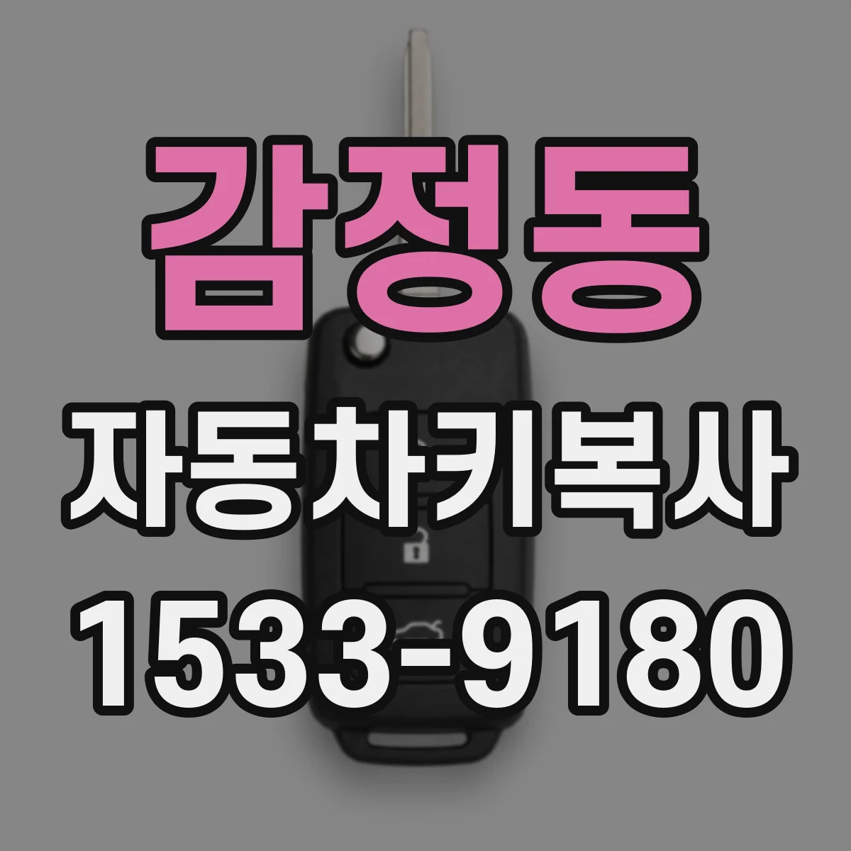 감정동 자동차키복사