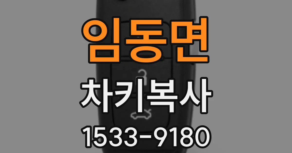 임동면 차키복사