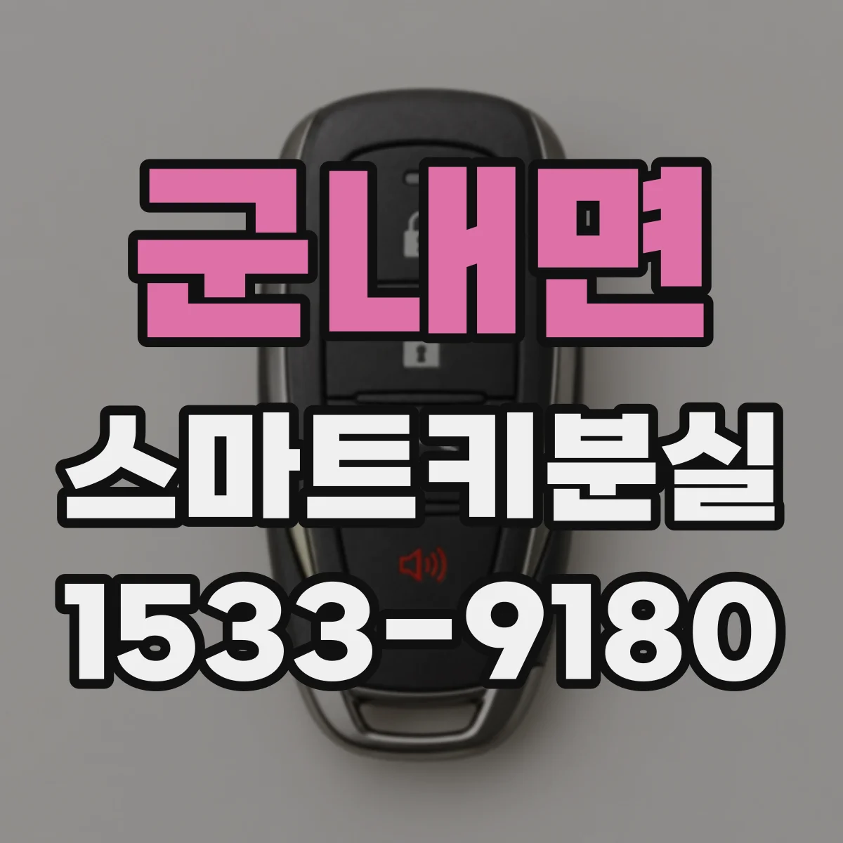 군내면 스마트키분실