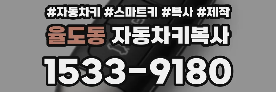 율도동 자동차키복사