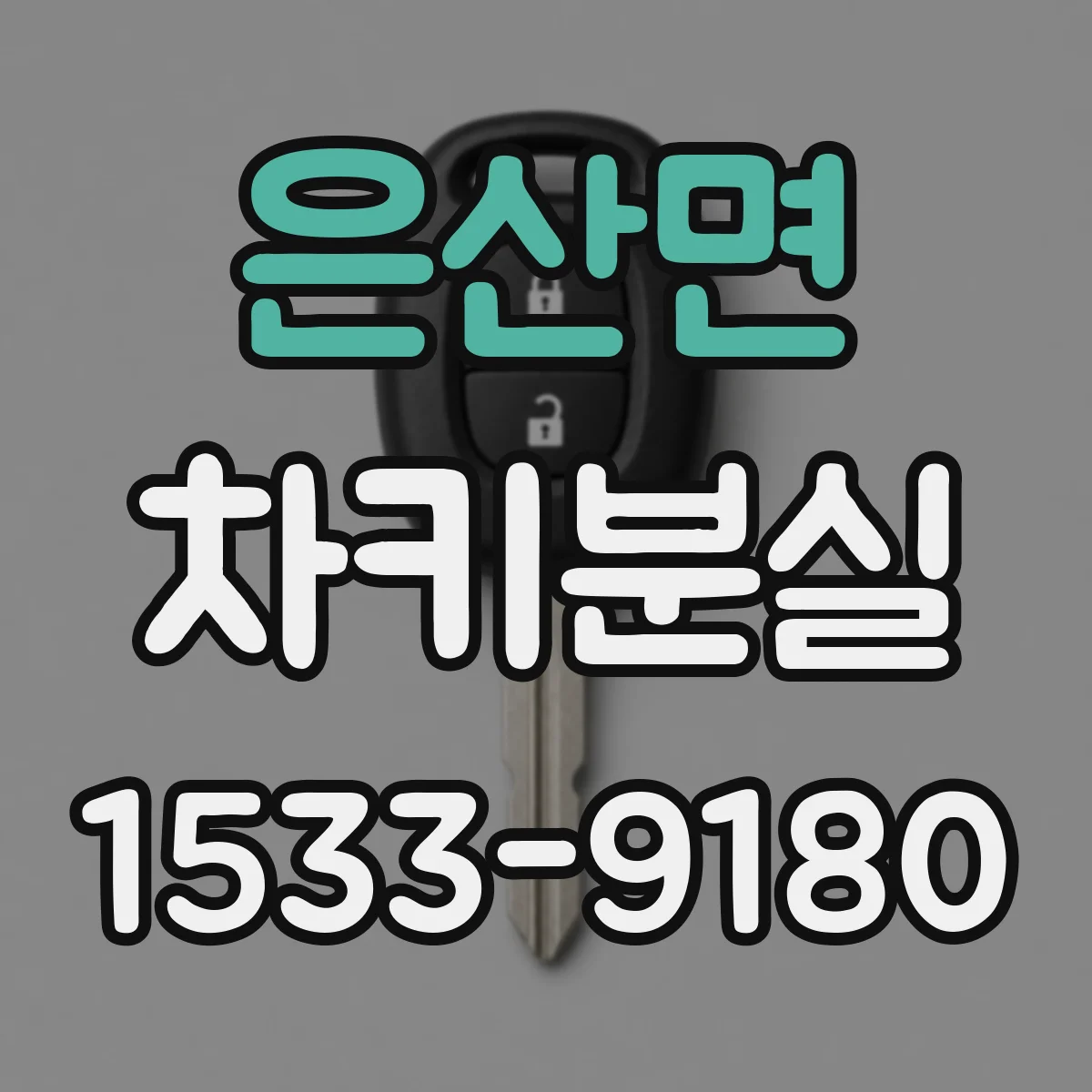 은산면 차키분실