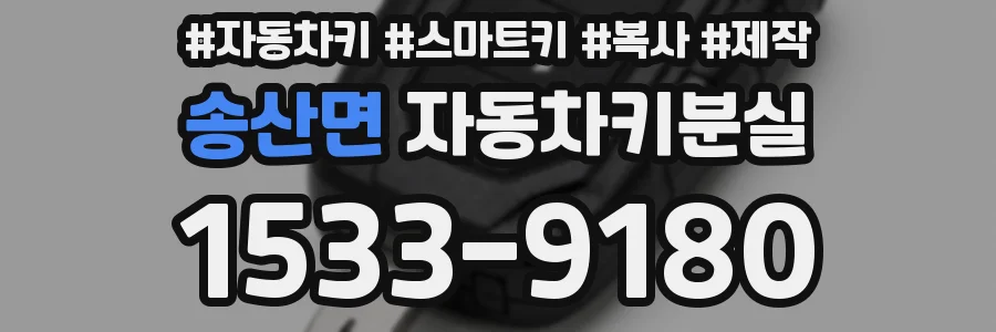 송산면 자동차키분실