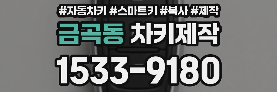 금곡동 차키제작