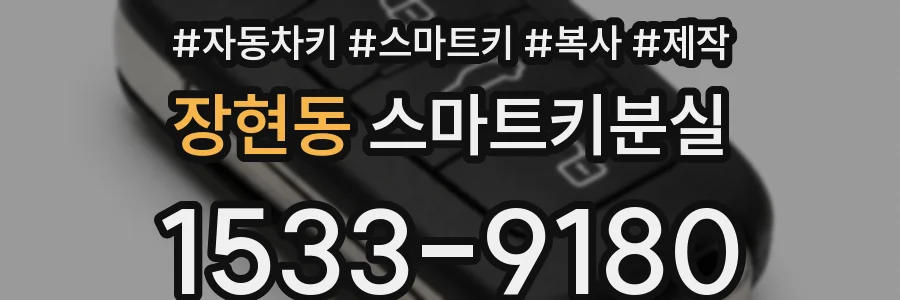 장현동 스마트키분실