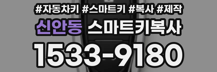 신안동 스마트키복사