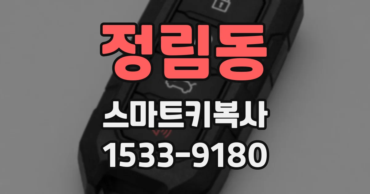 정림동 스마트키복사