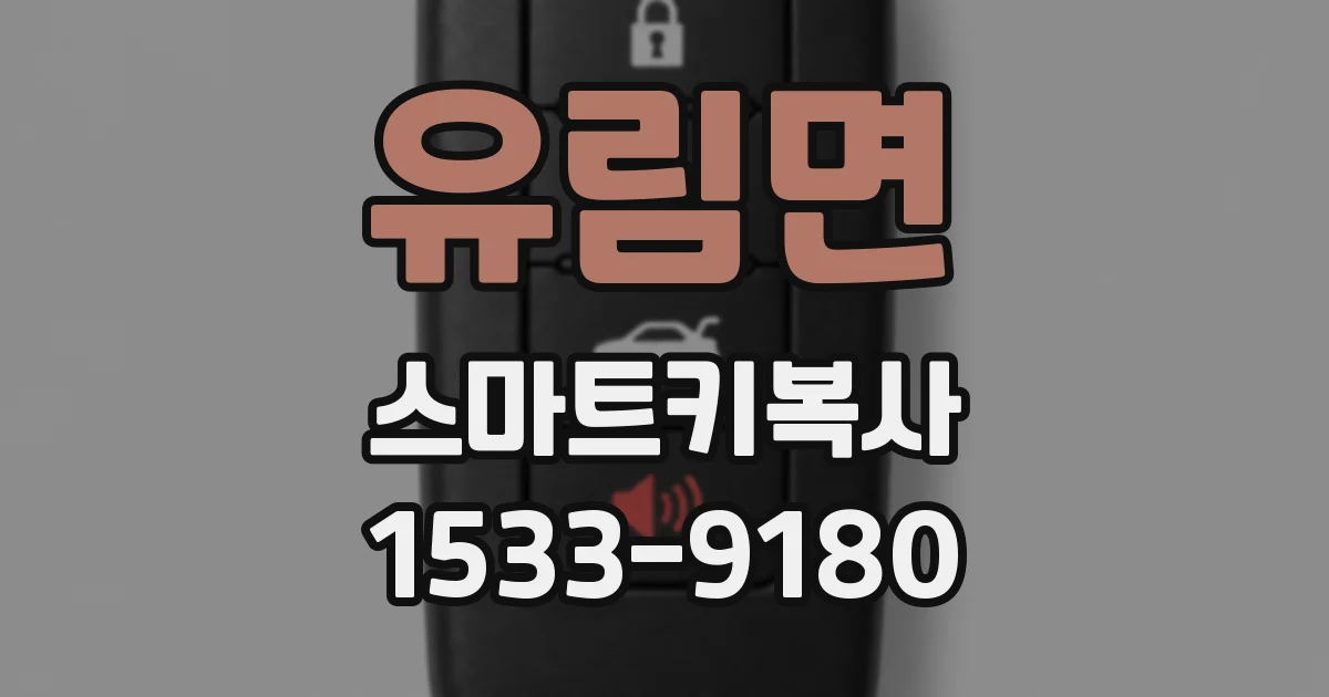 유림면 스마트키복사