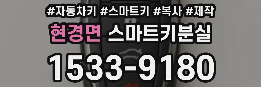 현경면 스마트키분실