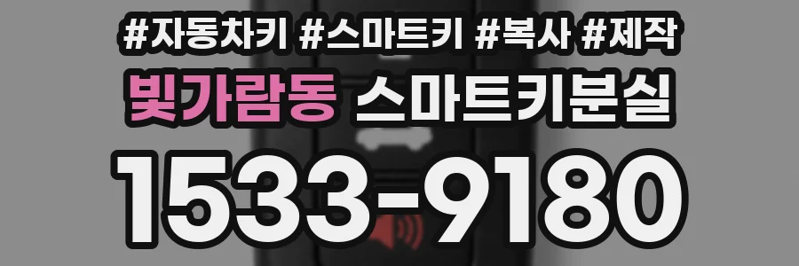 빛가람동 스마트키분실