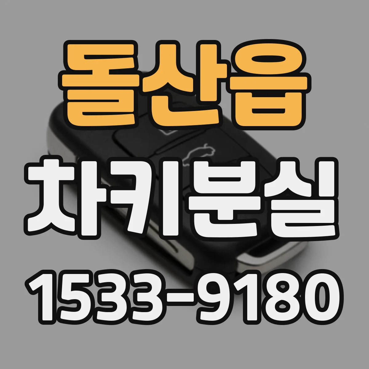 돌산읍 차키분실