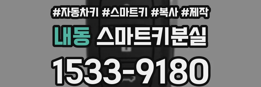 내동 스마트키분실
