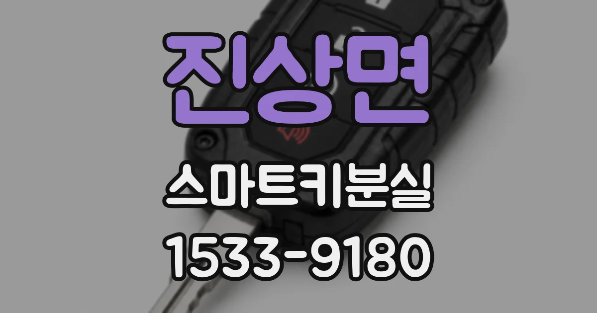 진상면 스마트키분실