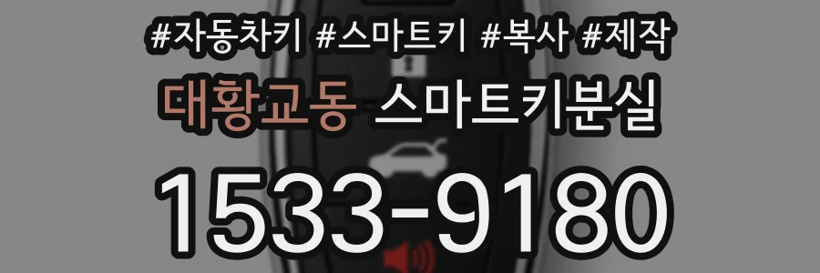 대황교동 스마트키분실