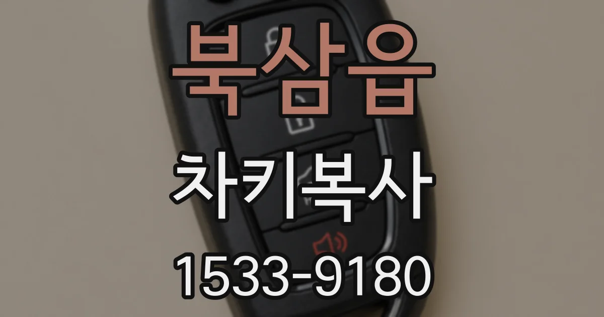북삼읍 차키복사