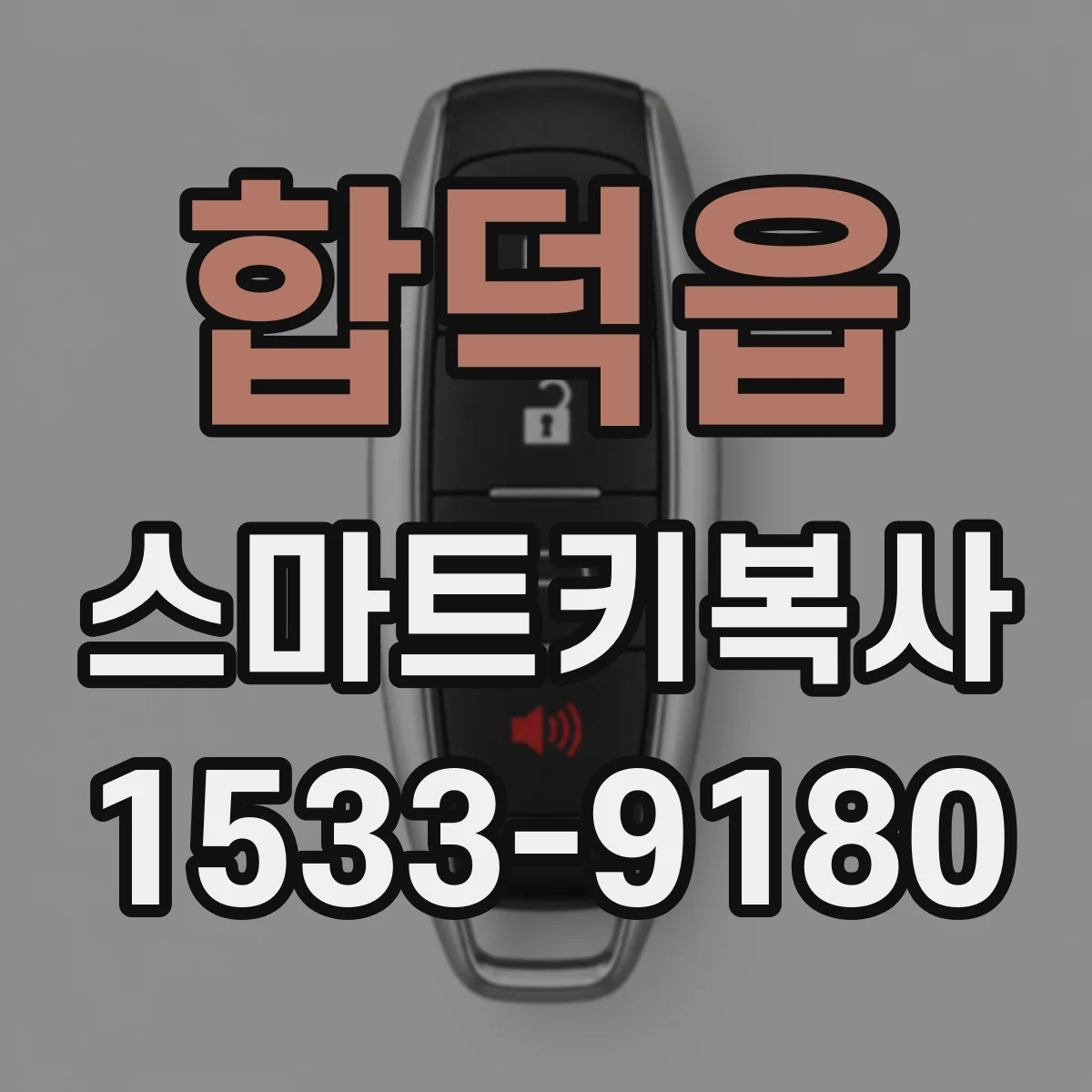 합덕읍 스마트키복사