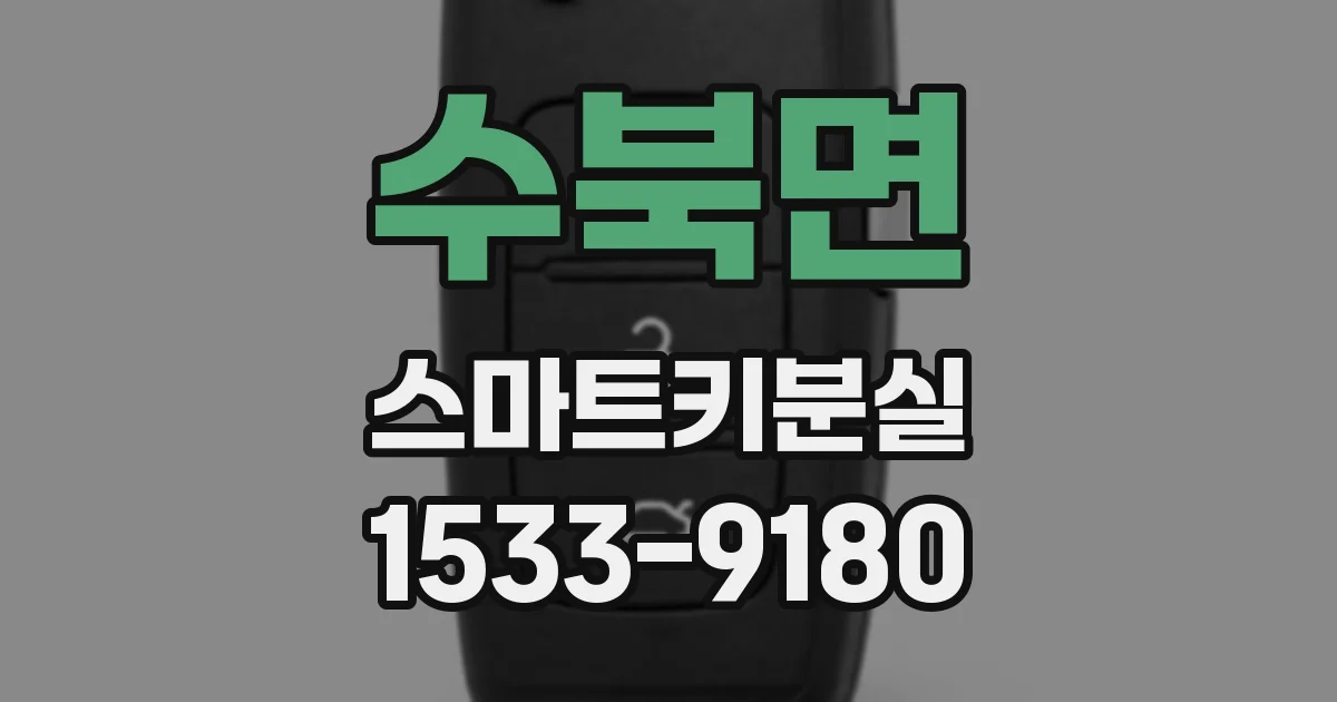 수북면 스마트키분실