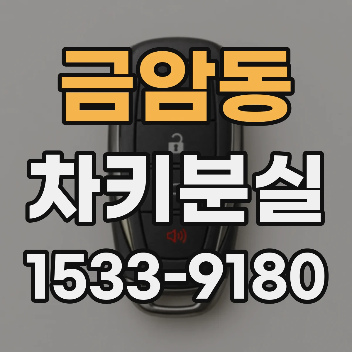금암동 차키분실