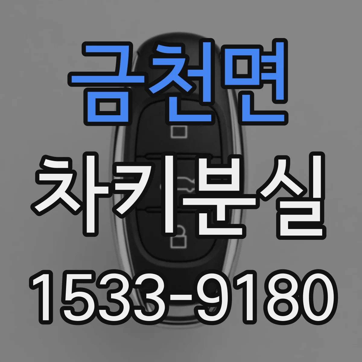 금천면 차키분실