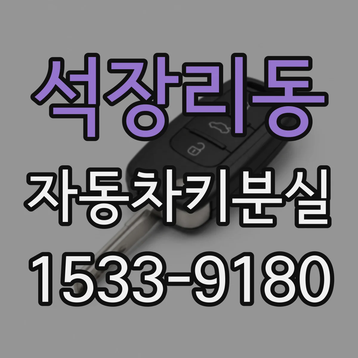 석장리동 자동차키분실