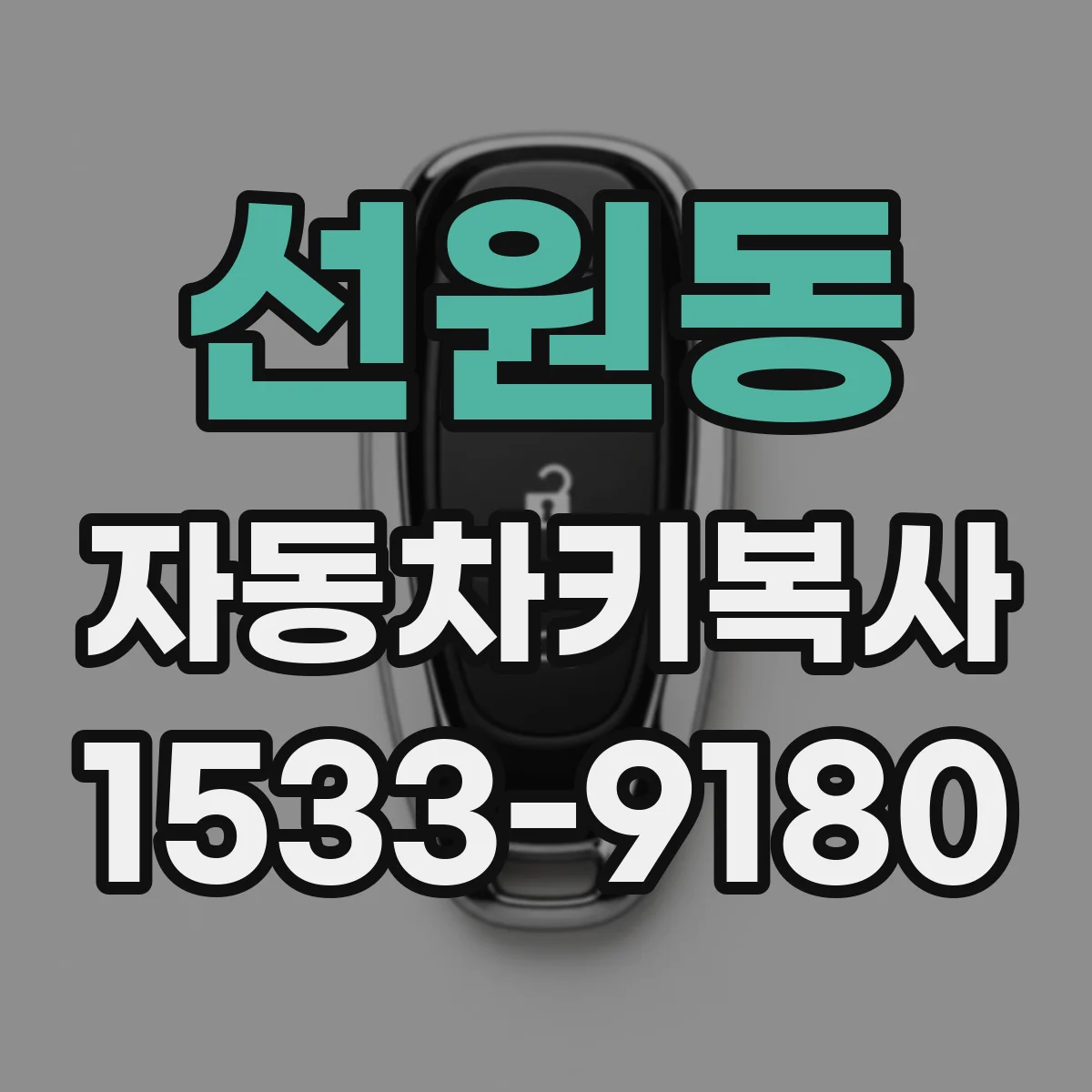 선원동 자동차키복사