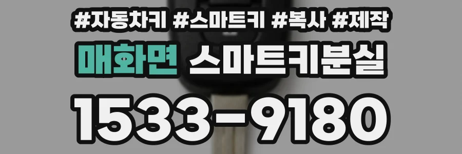 매화면 스마트키분실