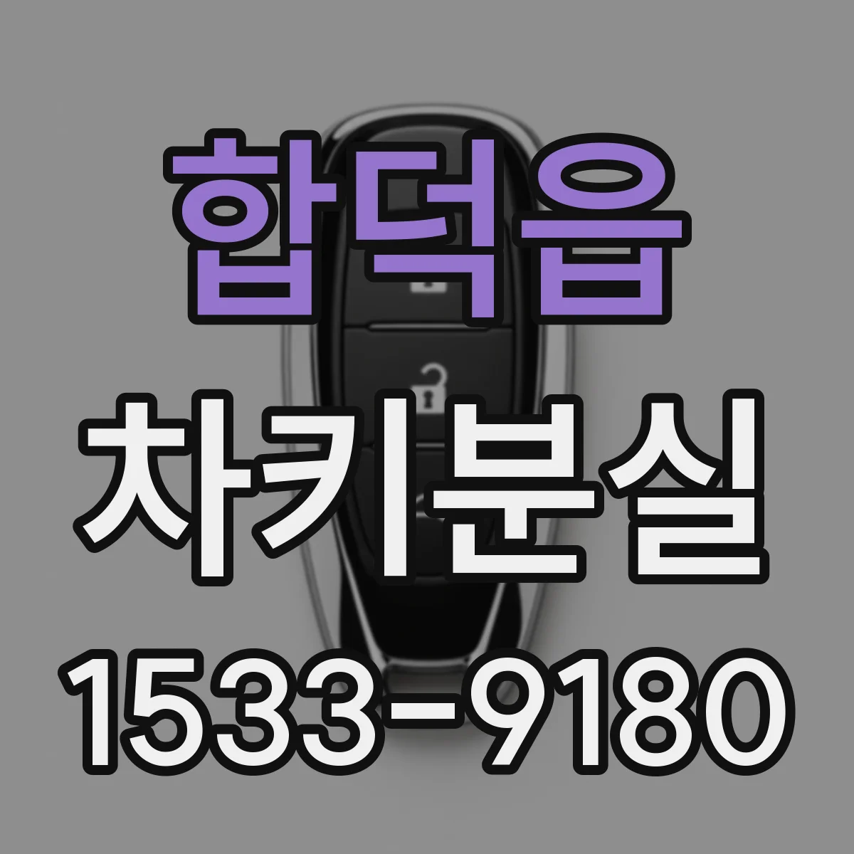 합덕읍 차키분실