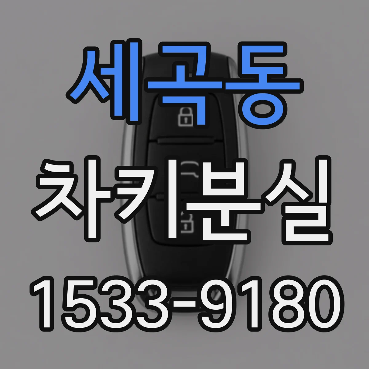 세곡동 차키분실