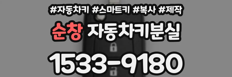 순창 자동차키분실