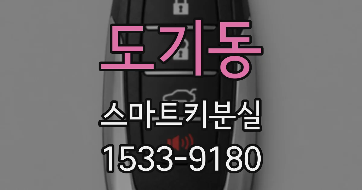 도기동 스마트키분실