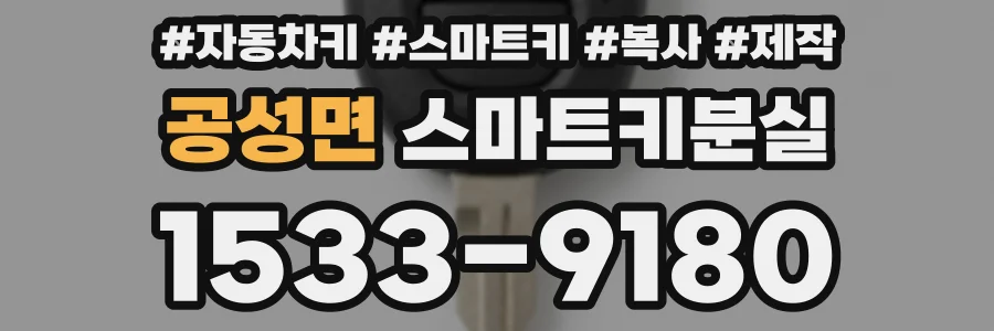 공성면 스마트키분실