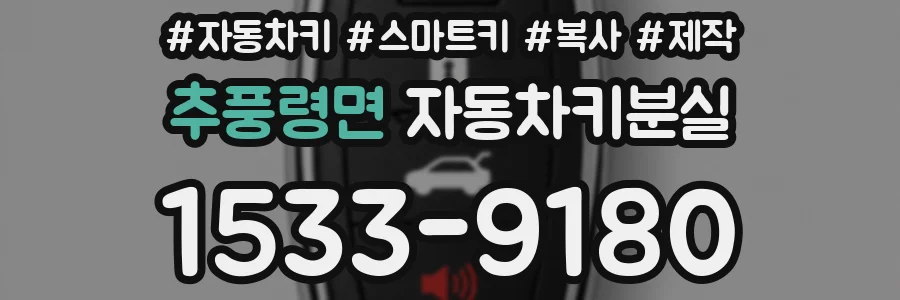 추풍령면 자동차키분실