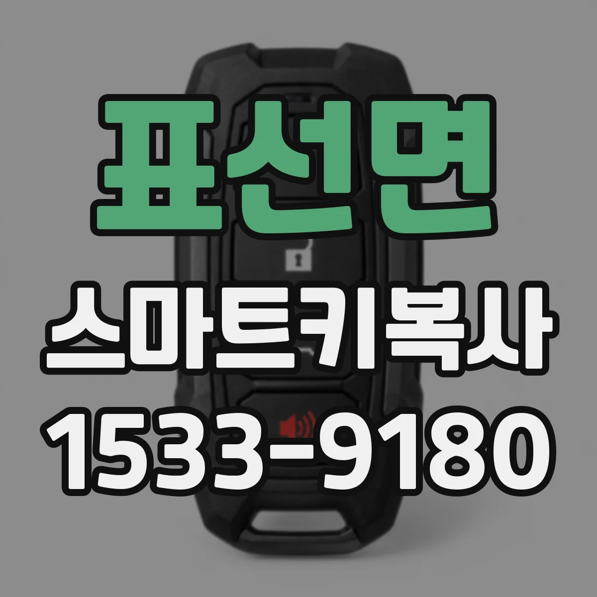 표선면 스마트키복사