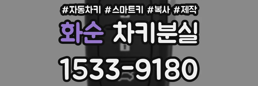 화순 차키분실