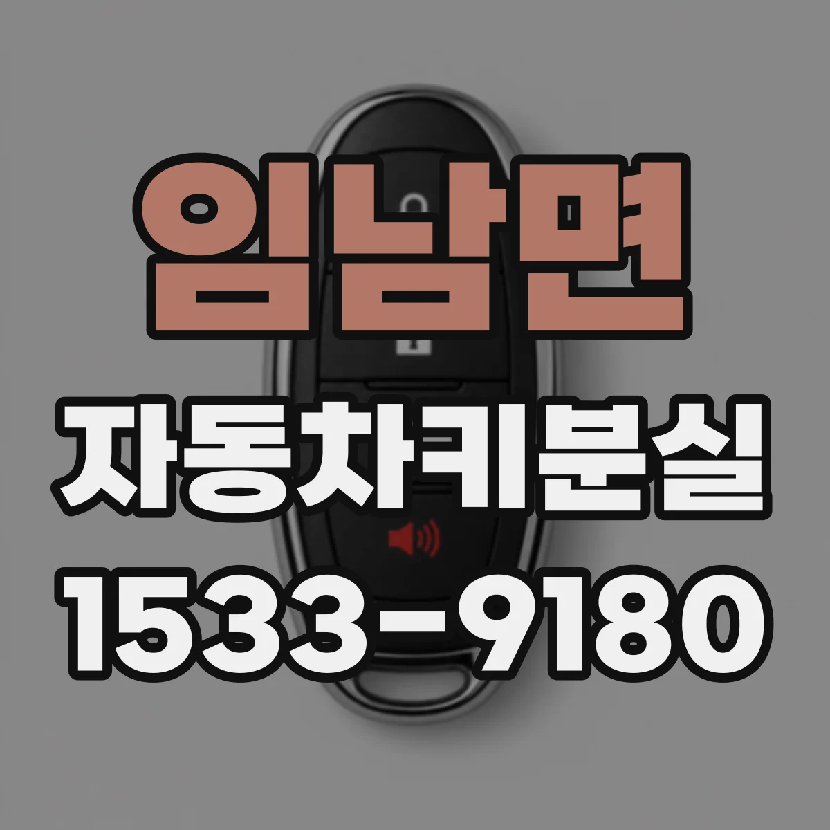 임남면 자동차키분실