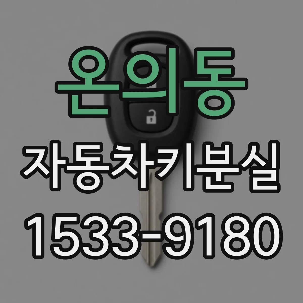 온의동 자동차키분실